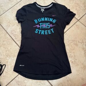 Nike Dri-Fit Black Tee